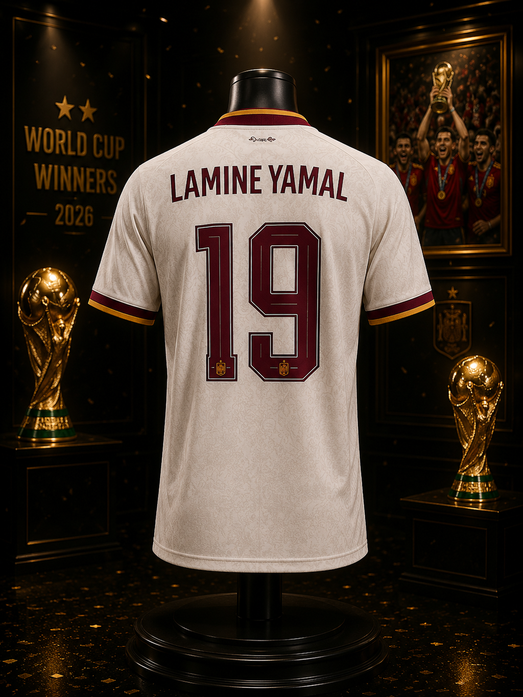La Roja Sacrée — Maillot 2 Étoiles | Édition Champion du Monde 2026