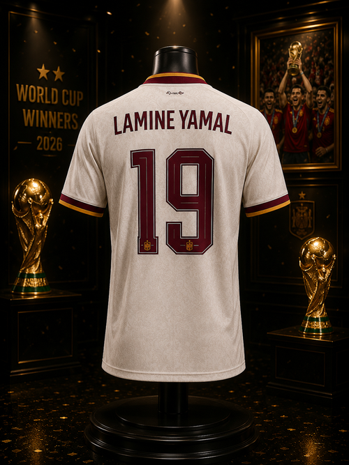 La Roja Sacrée — Maillot 2 Étoiles | Édition Champion du Monde 2026